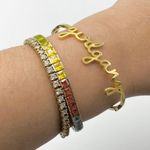 Pacific&Co Wanderlust +  Girlgang Gold Bangle bracelet Photo 4