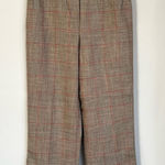 Akris  Wool Multicolor Plaid Pants Size 4 Photo 0