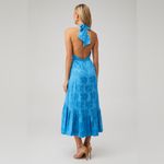 Saylor  Audie Dress in‎ Cerulean Small Photo 2