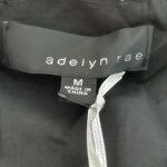 Adelyn Rae  Leila Reversible Sequin Strappy Back Dress Cream Gold Black Medium Photo 7