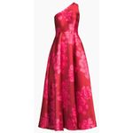 Hutch “Cassandra” Floral Mikado One-Shoulder Gown – Women’s Size 10 Photo 3