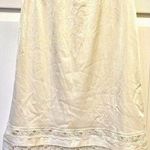 Vintage Movie Star RN 15411 USA Made Ivory Lace 100% Nylon Half Slip Photo 0