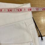 MOTHER The Looker Broken Mirror White Skinny Jeans Women's Size 30 Photo 9