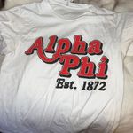 Bella Canvas Alpha Phi T Shirt Photo 0