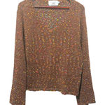 Judith March Judith‎ March Women Sweater M Brown Multicolor Popcorn Knit Boho Retro Y2K Indie Photo 0