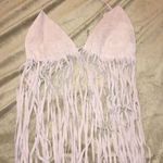 Forever 21 Faux Suede Fringed Halter Photo 0