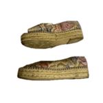 DKNY Boho Metallic Snakeskin Espadrille Slip-On Flats Multicolor Size 8 Photo 2