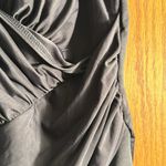 MiracleSuit  Oceanus Black V-Neck Ruched Side Swimsuit Size 20W EUC #0871-OAK Photo 3