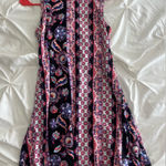 Pink Rose  Multicolor Patterned Top Photo 0