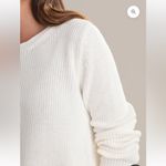 525 America  EMMA SWEATER WHITE NWOT Photo 3