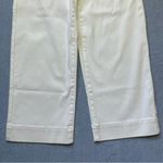 Spanx New  Stretch Twill Cropped Wide Leg Size XS Petite in Bright White Photo 3