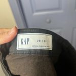 Gap NWT Black Denim Mini Skort 100% Cotton Skort Front Shorts Back Size 28/6 Photo 5