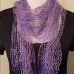 None Gorgeous Metallic Scarf, like new Photo 1