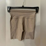 Beyond Yoga  High Waist Biker Shorts Birch Heather Size XS $70.00 MSRP Photo 2