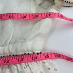 Farm Rio NWT  Off-White 3D Flower Maxi Dress Size Medium Photo 7