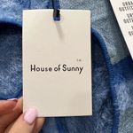 NWT House of Sunny Blue Moon Sweater Dress Size 4 US $169 Photo 8