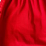 Bill Blass Vintage  Bright Red Long Sleeve Dress Sz 10 Photo 10