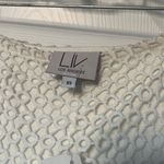 Liv LA | White Lace Flower Overlay Pencil Skirt XS Photo 2