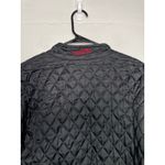Obermeyer  Women's Quilted Jacket Size 12 Black Aspen 2005 Apres Ski Light Weight Photo 6