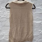 Vintage Chelsea & Theodore Tie Sweater Vest Tan Size M Photo 1