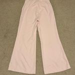 For Love & Lemons Shannon Pant Size Large Pink Straight Leg Dressy Wide Leg Photo 4