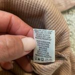 Heart & Hips Heart Hips Brown Tie Dye Waffle Short Sleeve V-Neck Bodysuit Photo 6