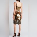 NEW Marchesa Notte Sequin V Photo 4