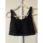 EUC Lululemon Energy Bra Black Sz 6 Photo 1