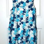 Modcloth Floral Crochet Retro Collar Dress Medium Photo 2