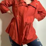 Lafayette 148 New York Designer Linen Swing Coat Jacket Size 4 Photo 8