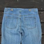 Old Navy Y2K Low Rise Bootcut Jeans Light Wash Bue Jeans w/ Buttons Photo 5