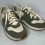 UGG  Retrainer Leather Sneaker Green & Cream Women’s Size 8 EUC Style 1136855 Photo 0