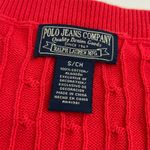Polo Ralph Lauren Y2k cable Red V Photo 2