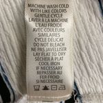 Max Studio Kassadi Striped Textured Knit Dress Size M White Black Short Sleeve Photo 12