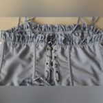 Urban Outfitters NWT Out from Under  Dusty Blue Corset Large Photo 8