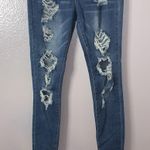 Rue 21 distressed high rise skinny Jegging jeans Photo 2