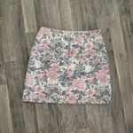 Loft jacquard floral printed mini skirt Photo 5