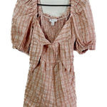 Top shop women’s size 4, Thai front off the shoulder, crinkle cut romper Photo 0