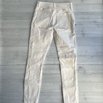 Loft  White Button Up High Waist Skinny Leg Denim 24/00 Photo 6