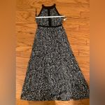 White House | Black Market - Elegant Black and White Maxi Dress Size 6 Photo 5