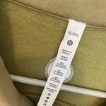 Lululemon  Scuba Oversized Funnel Neck Half Zip - Bronze Green Photo 3