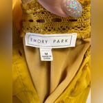 Emory park  mustard maxi dress so pretty and feminine size medium Photo 3