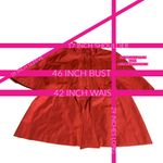 Betsey Johnson RED SNAP BUTTON CAPE JACKET (XL) Photo 12