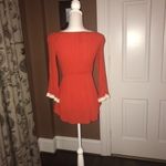 Entro  Orange & White Shirt Is M but fits … Photo 2