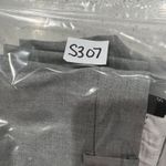 Talbots  Size 8P 8 Petite Trouser Pants Windsor Wide Leg Mid Rise Gray Business Photo 10