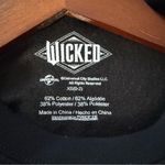 Universal Studios Women Wicked Black Graphic Sweatshirt Long Sleeves size XS Photo 5