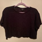 Forever 21  Black Crop Top Photo 0