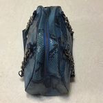 Cynthia Rowley NEW Grace cobalt blue leather shoulder bag style#33059 Photo 3