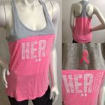 Under Armour UA  Breast Cancer Hero Tank! Cute! 💕 Photo 1