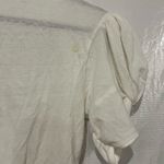 Free People Intimately Ava White Puff Sleeve Bodysuit Size Small Photo 6